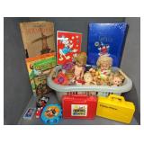 DOLLS AND CHILDRENS BOOKS