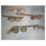 BELLS ON METAL STRIPS