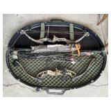 JENNINGS & PSE COMPOUND BOW, CASE, ACCESSORIES
