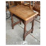 SOLID WOOD SCHOOL DESK