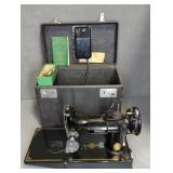 PORTABLE SINGER SEWING MACHINE MODEL 221-1