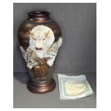 BRADFORD EXCHANGE VASE