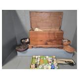 SEWING BOXES W/ CONTENTS