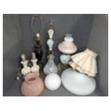 TABLE LAMPS & SHADES