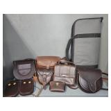 LEATHER BAGS, PHONE HOLDERS