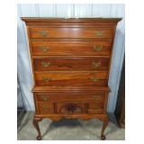 HIGHBOY CHEST OF DRAWERS - AS IS
