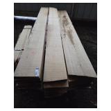 RED OAK 7FT L. X 8-10? W X 1" THICK