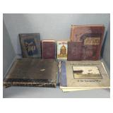 ANTIQUE BOOKS AND ATLAS