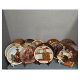 NORMAN ROCKWELL COLLECTOR PLATES (14)