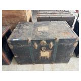 FLAT TOP TRUNK, 36"X22"X24"