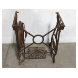 CAST IRON HOUSEHOLD SEWING MACHINE BASE