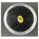 1.3 CARAT GENUINE CANARY YELLO CEYLON SAPPHIRE