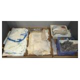 LACES AND VINTAGE LINENS