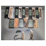 JOE PARDUE  HAWKBILL KNIVES, QUEEN CITY BID X