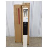 (4) MAINSTAYS  DOUBLE DRAPERY  ROD SETS