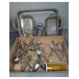 SILVERPLATE & COLLECTOR SPOONS