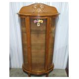 GLASS CURIO CABINET