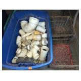 PVC PARTS AND METAL MILK CRATES