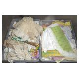 DRESSER SCARVES, LACES, DOILIES, AND LINENS
