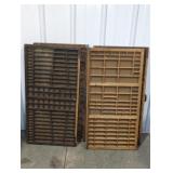 (4) LETTERPRESS PRINTER