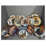 NORMAN ROCKWELL COLLECTOR PLATES (26)