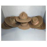 BOY SCOUT LEADER HATS (6)
