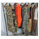HUNTING VEST, PANTS, SWEATSHIRT (6)
