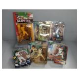 (6) BASEBALL MCFARLANE FIGURES - NIB