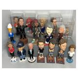 (17) ASST. POP CULTURE BOBBLEHEADS