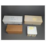 (4) BOXES FOOTBALL CARDS