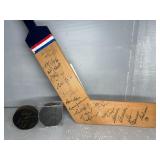 GREATEST HOCKEY LEGENDS AUTOGRAPHED STICK