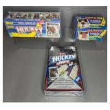 (3) HOCKEY CARD SETS - (2) FACTORY SEALED