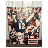 JIM KELLY FOAM BOARD PRINT, 32"X40"