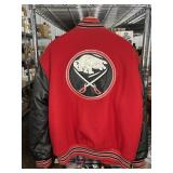 RYAN MILLER, ANDREW PETERS+ AUTO SABRES JACKET