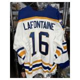 PAT LAFONTAINE AUTOGRAPH BUFFALO SABRES JERSEY