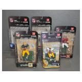 (5) NFL MCFARLANE FIGURINES