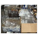 LARGE GROUP OF ACRYLIC CASES & DISPLAYS