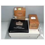 (4) BOXES + OF FOOTBALL CARDS - SETS & MIXED