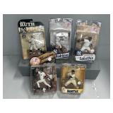 (5) NY YANKEES MCFARLANE FIGURES