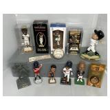 GROUP OF BASEBALL, BASKETBALL BOBBLEHEADS & MORE