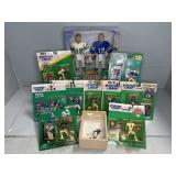 (11) FOOTBALL STARTING LINEUP FIGURES