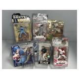(6) BASEBALL MCFARLANE FIGURES - NIB
