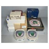 (10) CONTAINERS BASEBALL CARDS, ORIGINAL SETS