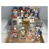 (22) ASST. BASEBALL COLLECTOR BOBBLEHEADS, MORE