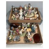NORMAN ROCKWELL PORCELAIN FIGURINES, LENOX BIRDS