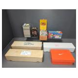 (8) CONTAINERS BASEBALL CARDS - MIXED & SETS