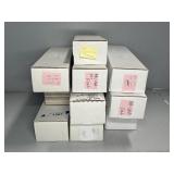 (10) BOXES BASEBALL CARDS - SETS & MIXED