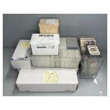 (9) CONTAINERS HOCKEY CARDS - TEAM SETS, MIXED