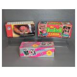 (3) FOOTBALL CARD SETS - 91 PACIFIC, 90 & 03 TOPPS