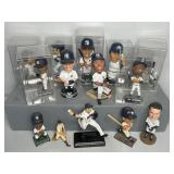 (14) NY YANKEES BOBBLEHEADS/ FIGURINES